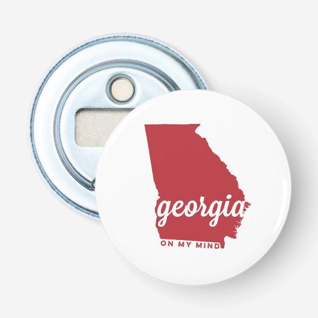 georgia | on my mind | cherry bottle opener (Front)