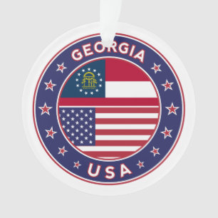 Georgia Ornament