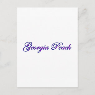 Georgia Peach Postcard