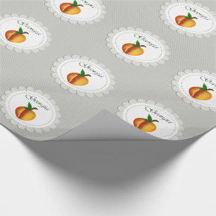 Georgia Peaches Wrapping Paper