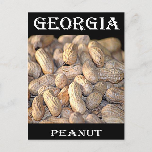 Georgia Peanut Postcard (Front)