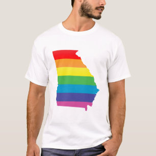 georgia pride. striped. T-Shirt