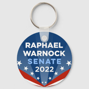 Georgia Raphael Warnock for Senate 2022 Keychain