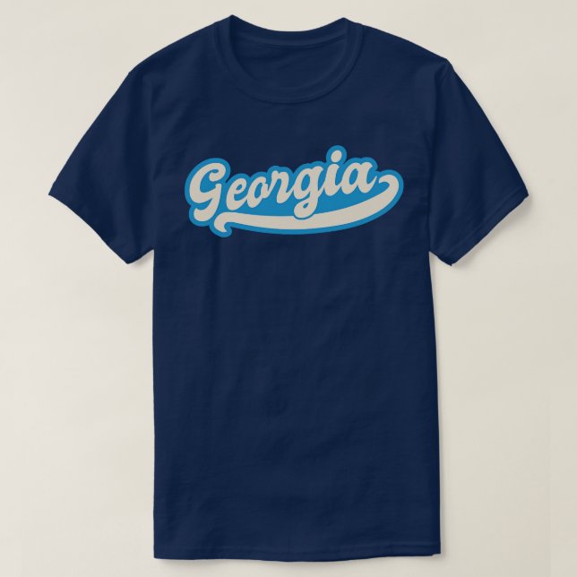 Georgia Retro 1 T-Shirt (Design Front)