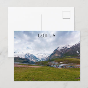 Georgia Sakartvelo landscape Postcard