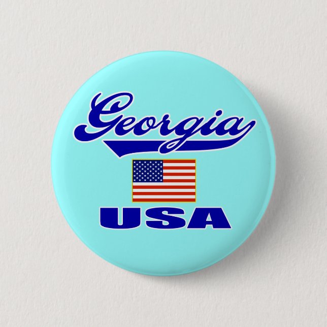 Georgia Script Pin (Front)