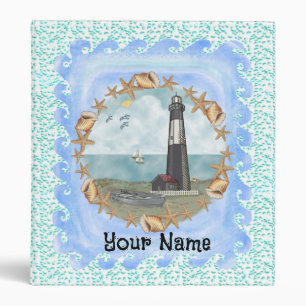 Georgia Shells Lighthouse Binder