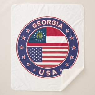 Georgia Sherpa Blanket