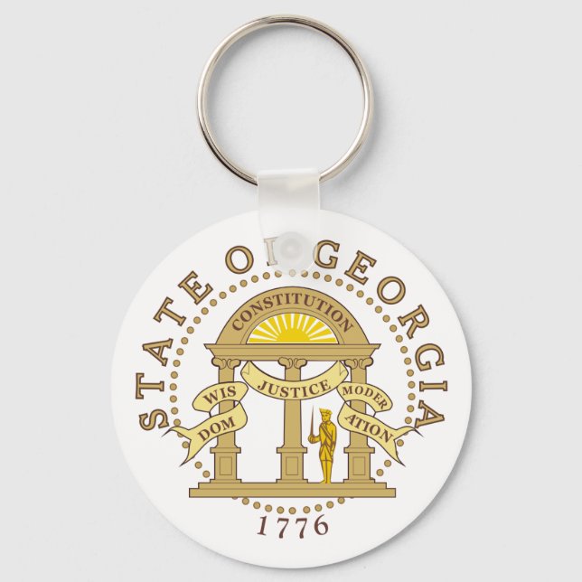 Georgia sign keychain (Front)