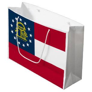 Georgia State Flag Large Gift Bag