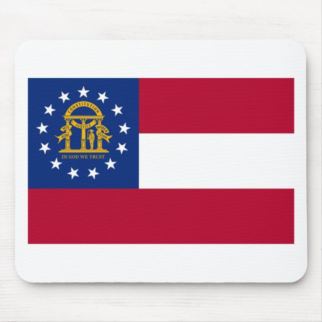 Georgia State Flag Mouse Pad (Front)