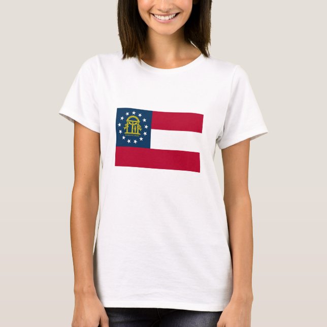 Georgia State Flag T-Shirt (Front)