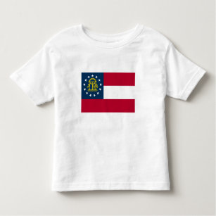 Georgia State Flag Toddler T-shirt