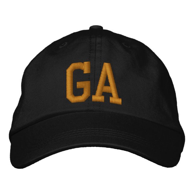 Georgia State of Georgia Embroidered Hat (Front)