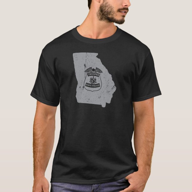Georgia State Trooper Shirt Georgia Highway (Front)