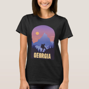 Georgia State USA Hiking Trip Souvenir T-Shirt