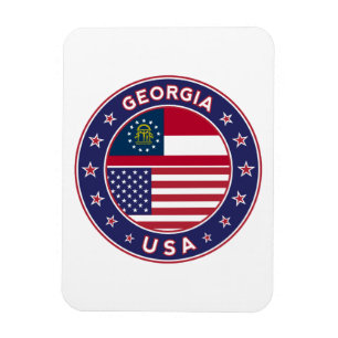 Georgia t-shirt, Georgia sticker, Magnet