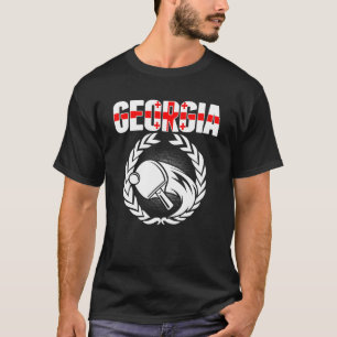 Georgia Table Tennis   Georgian Ping Pong Supporte T-Shirt