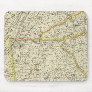 Georgia, Tennessee, Alabama Mouse Pad