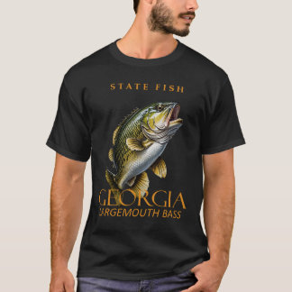 Georgia Territory Fish The Largemouth Bass T-Shirt