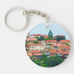 Georgia Town Landscape Keychain