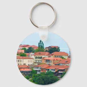 Georgia Town Landscape Keychain