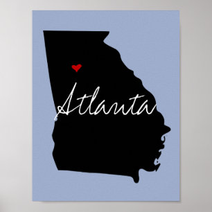 Georgia Town Poster
