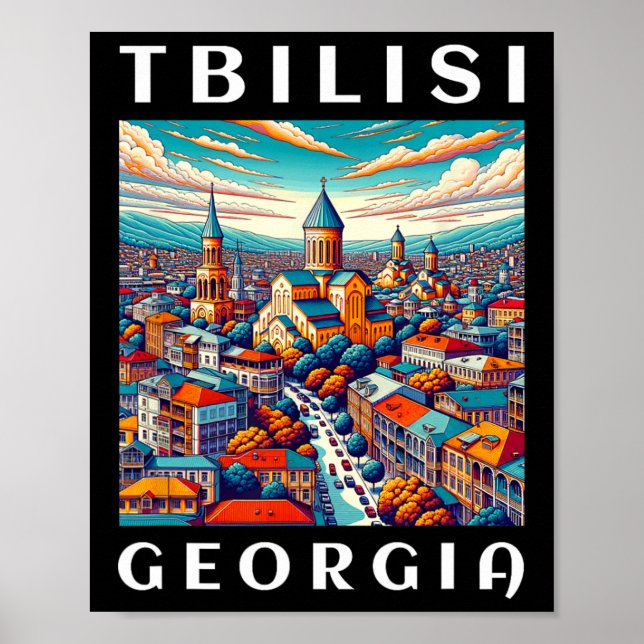 Georgia Trip And Tbilisi  Poster (Front)