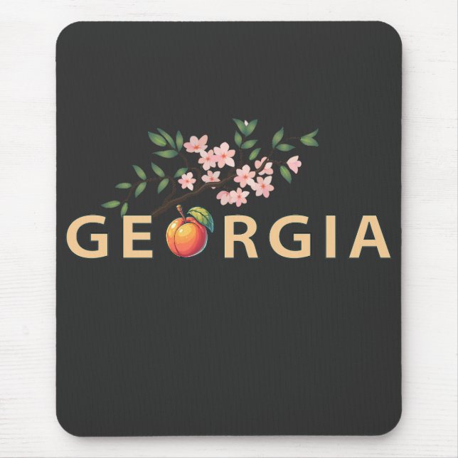 Georgia United States of America Mouse Pad (Front)