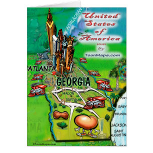 Georgia USA Card