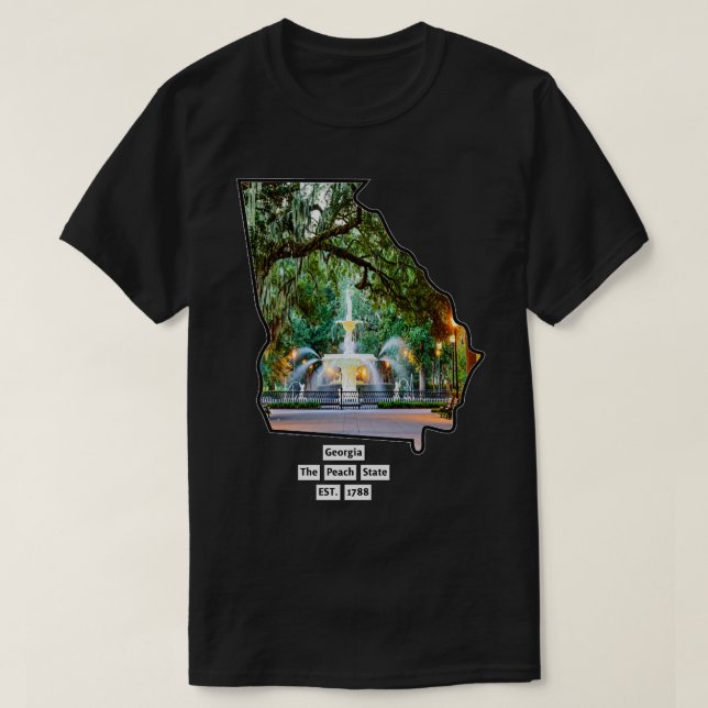Georgia USA T-Shirt (Design Front)