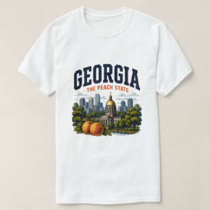 Georgia USA The Peach State T-Shirt