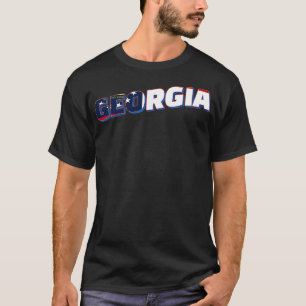 Georgia vintage style retro souvenir TShirt 1
