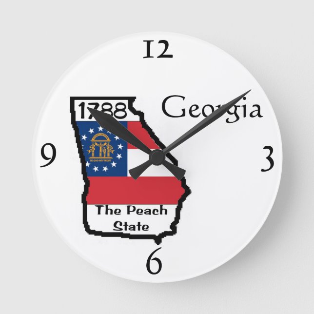 Georgia Wall Clock (Front)