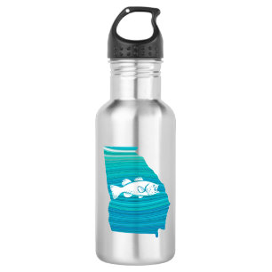Georgia Wave Fishing 532 Ml Water Bottle