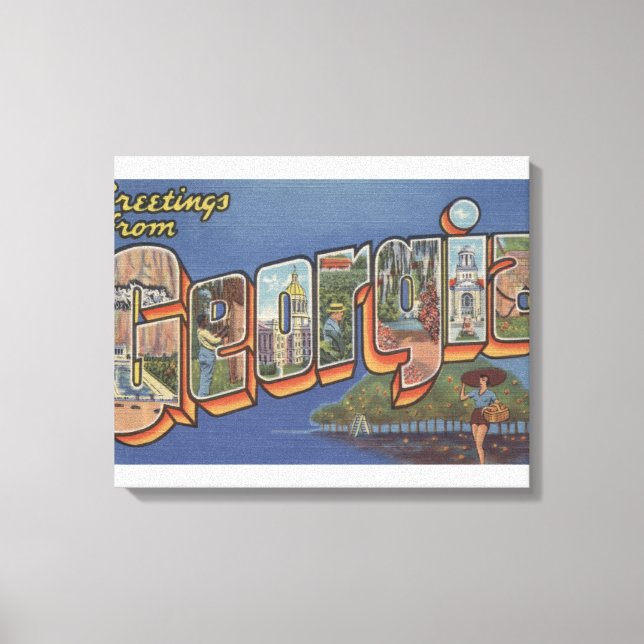 GeorgiaLarge Letter ScenesGeorgia 2 Canvas Print (Front)