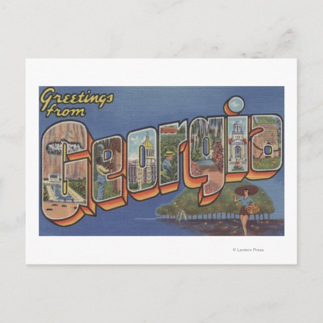 GeorgiaLarge Letter ScenesGeorgia 2 Postcard (Front)