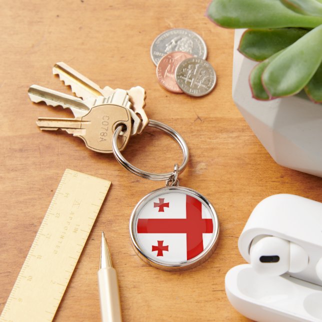 Georgian flag keychain (Desk)