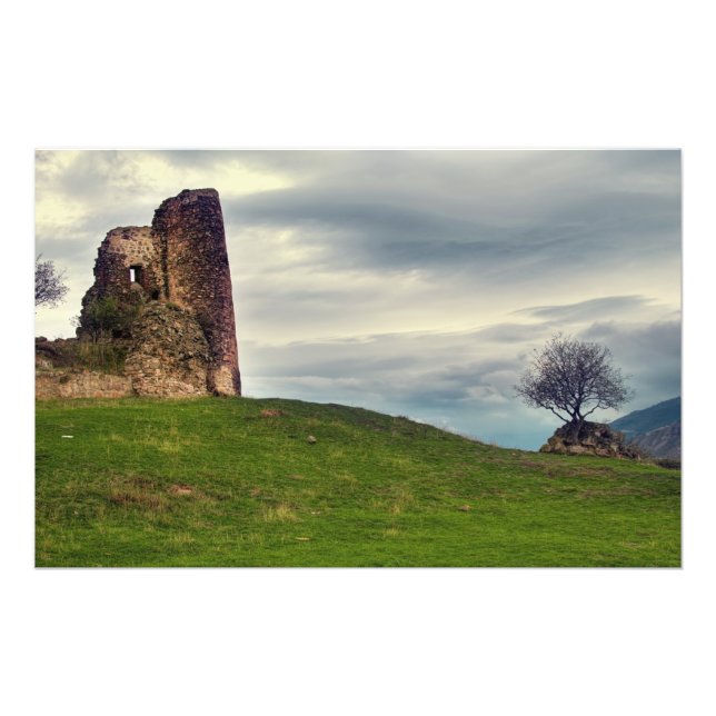 Georgian landscape photo print (Front)