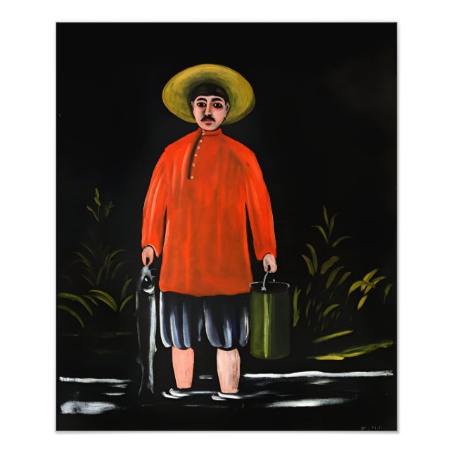 Georgian painter Niko Pirosmani Photo Print (Front)