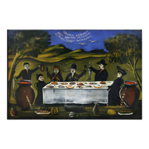 Georgian painter Niko Pirosmani Photo Print