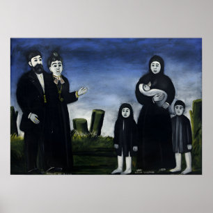 Georgian painter Niko Pirosmani Poster