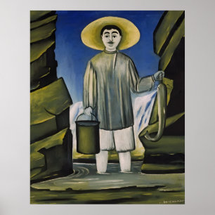 Georgian painter Niko Pirosmani Poster