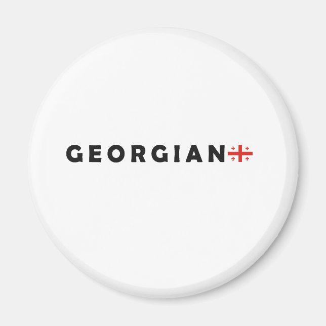 Georgian Sakartvelo Magnet (Front)
