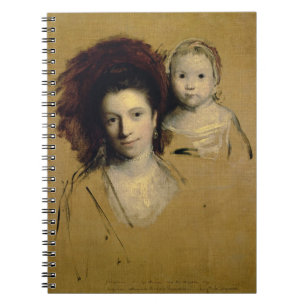 Georgiana, Countess Spencer and her Daughter Lady Notebook