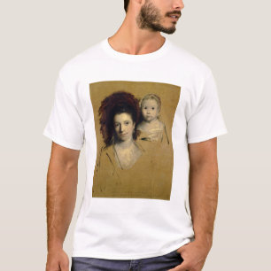 Georgiana, Countess Spencer and her Daughter Lady T-Shirt