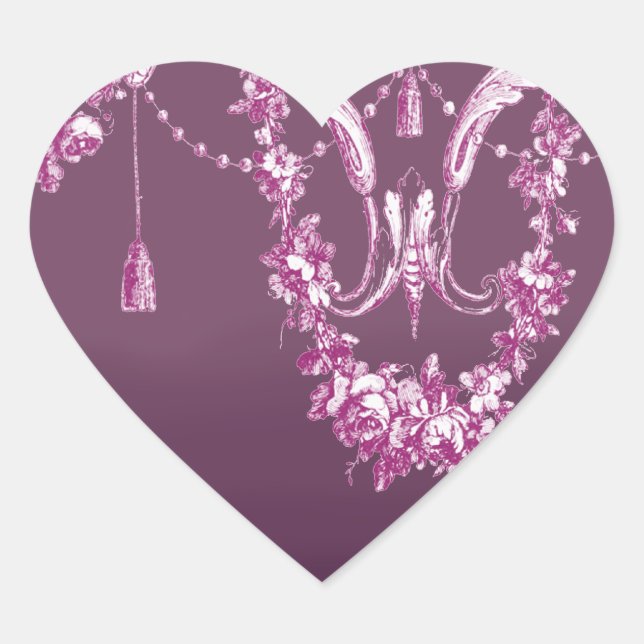 Georgiana (Plum) Envelope Seal (Front)