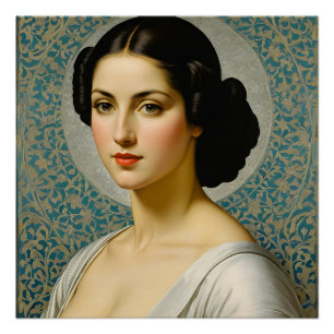 "Georgiana Ruth Cole" Fine Art Woman's Portrait Poster