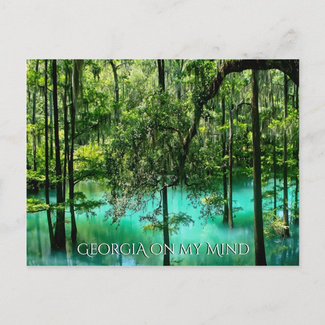 Georgia's Amazing Sights Postcard (Front)