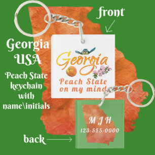 Géorgie Peach State dans mon esprit Tortue de mer 